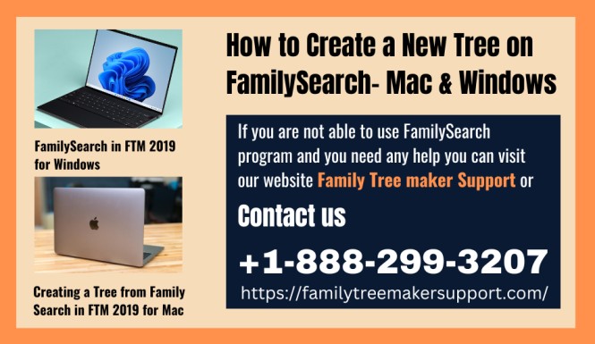 How To Create A New Tree On Familysearch- Mac & Windows